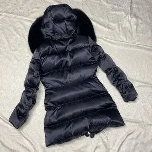 ジャケット・アウター PRADA SPORTS fox fur jacket PRADA BLUE FOX FUR HOODED JACKET WOMEN'S SIZE 38 | eBay